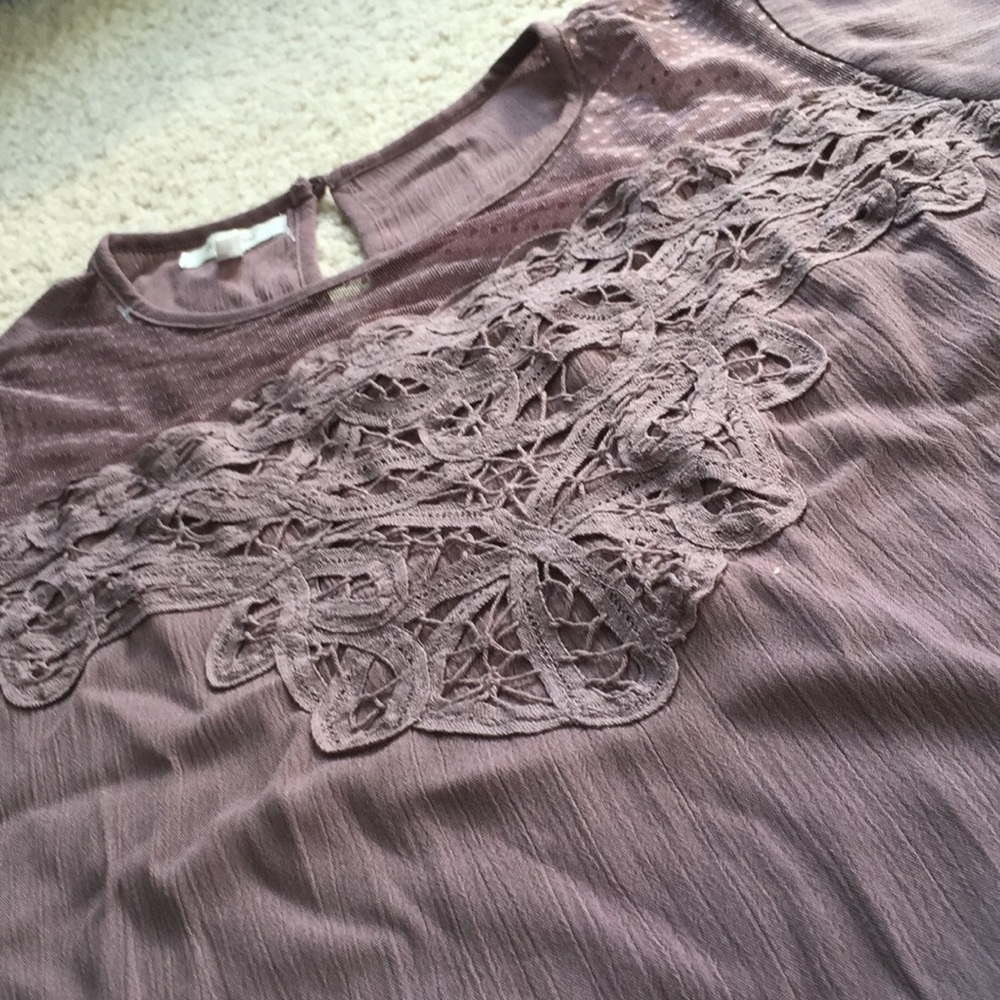 Purple top NWOT